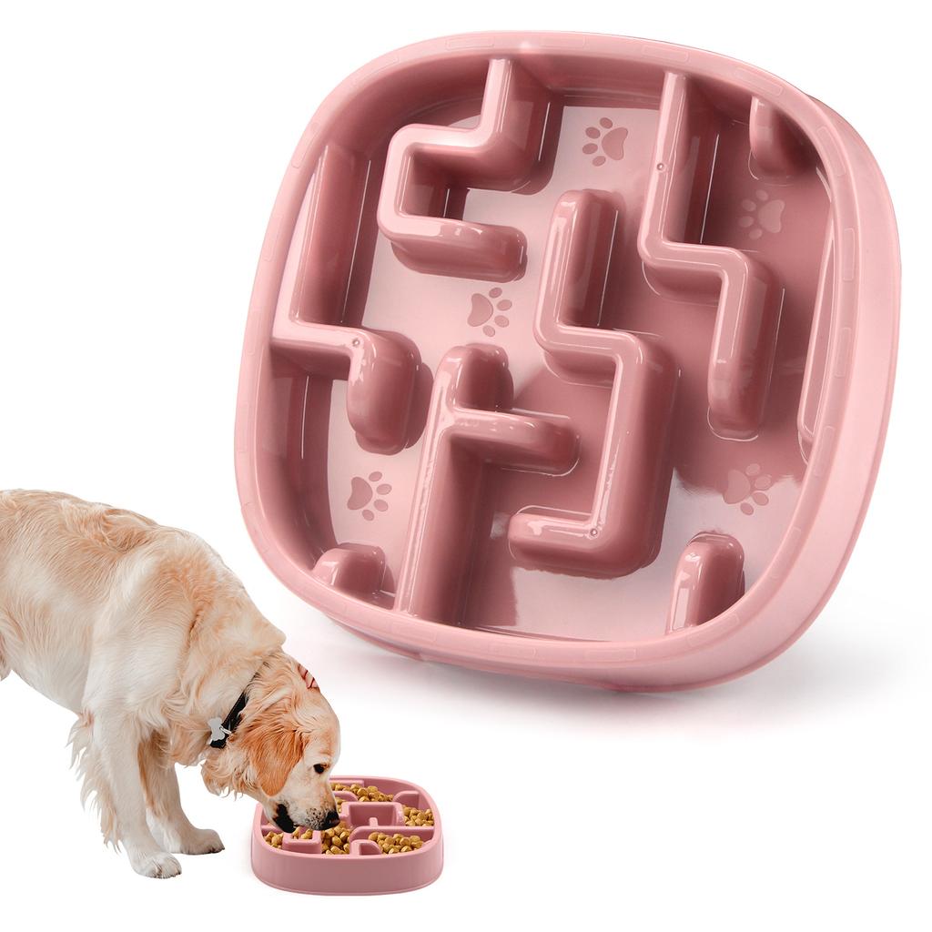 Huisdier Hond Slow Feeder Kom Leuk Anti-Slip Anti-Schrokken Langzamer Eten Voerbakken Eco Hondenkom voor Grote Middelgrote Kleine Honden Puppy