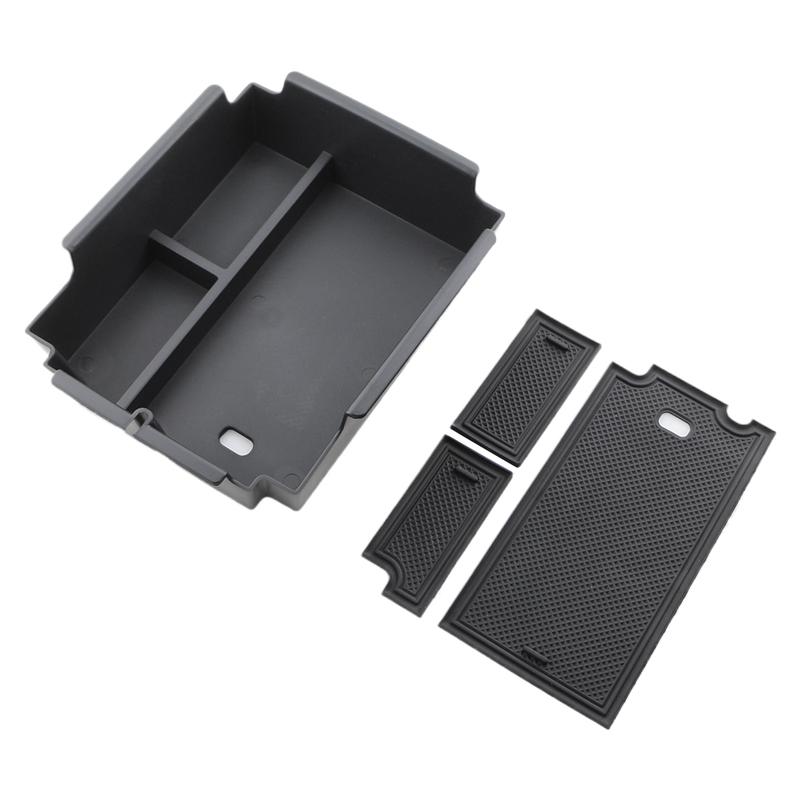 For BYD Shark Pickup 2024 2025 Central Armrest Storage Box Console Organizer Containers Tray Interior Accessories