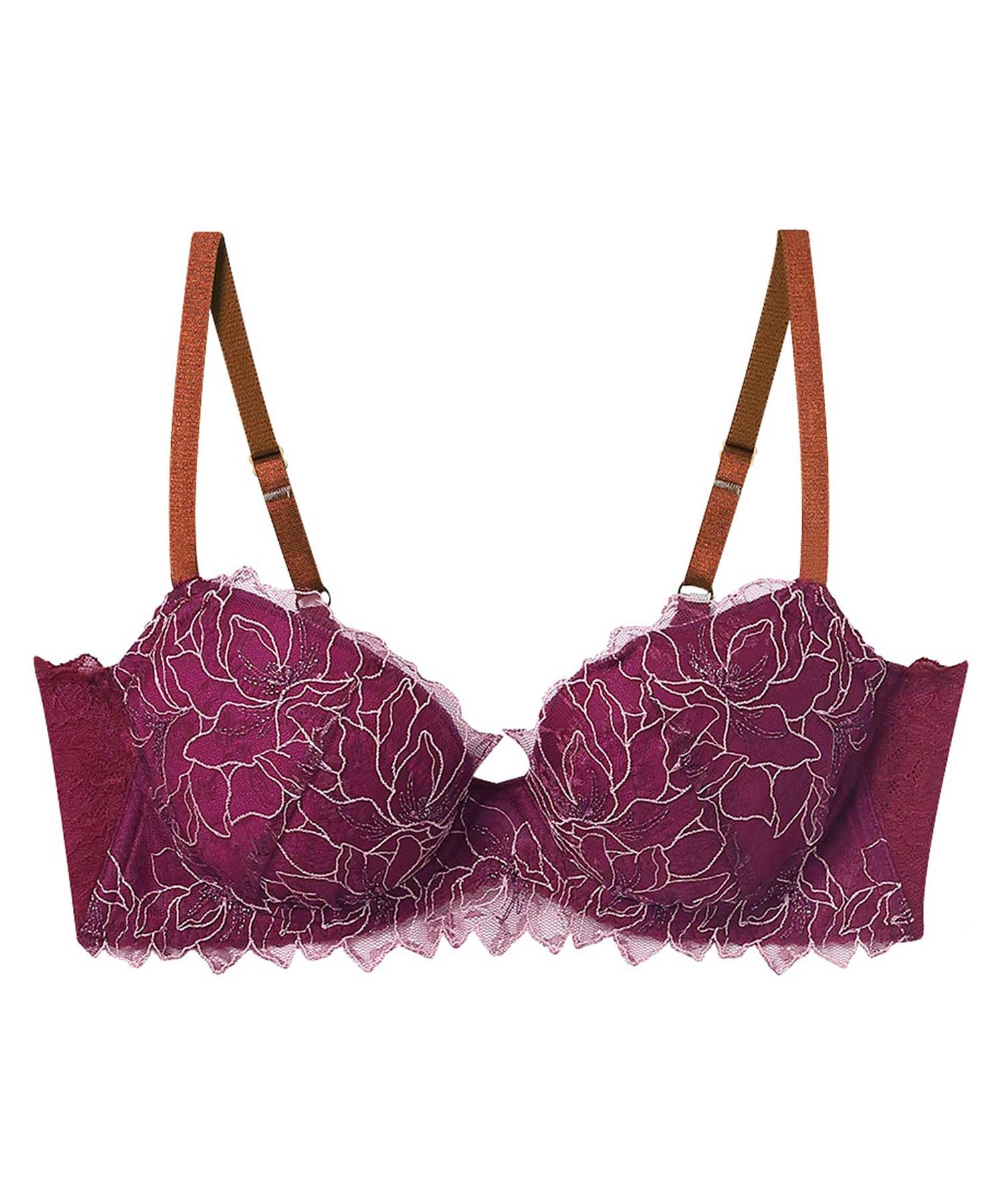 

Держите Day WI с высоким дизайном подмышек для более полной груди и более стройной фигуры. Подходит до G чашки бюстгальтера Amphi/Wacoal, женский, BYJ388, E65, спина. чашка.