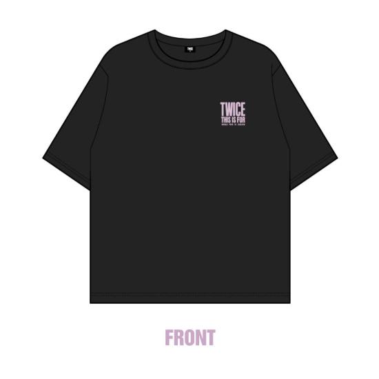 Pre-order TWICE THIS IS FOR Official MD T-shirt