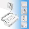 US Standard 8-Hole Socket Strip with Multiple Sockets Extension Cord for Home Power Strip with USB Ports Extension Sockets
