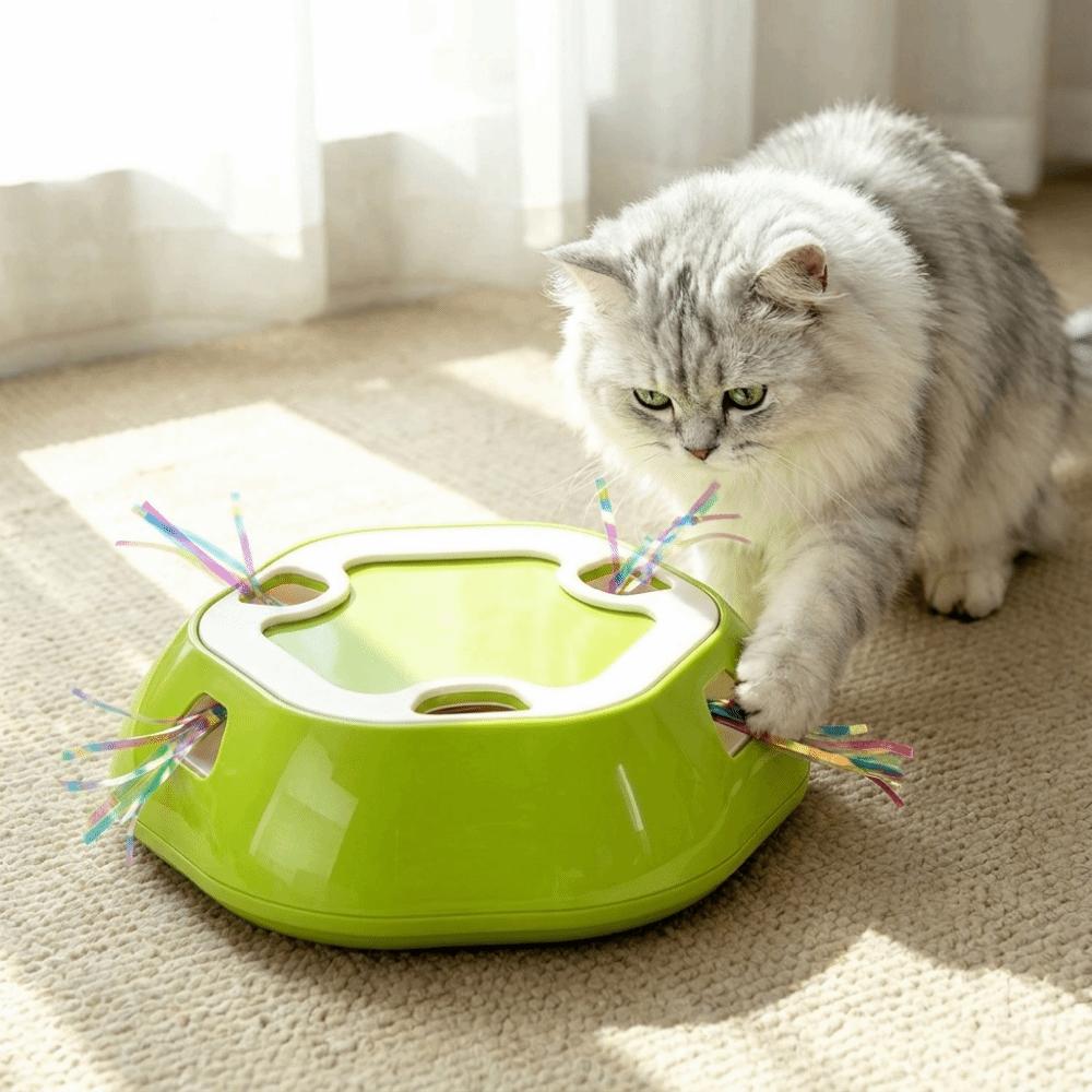 Smart Motion Activated Cat Toy Whack-A-Mole Interactive Cat Toy Indoor
