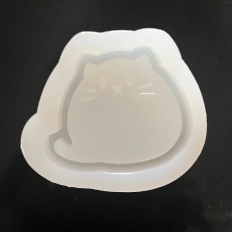 Quicksand Keychain Resin Molds Bear Rabbit Shaker Silicone Mold Unique Jewelry Making DIY Keychain Necklace Pendant Mold