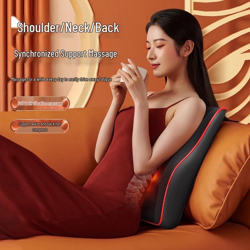 Aux B05 Heated Neck and Back Massage Pillow CN Plug (adapter Included)