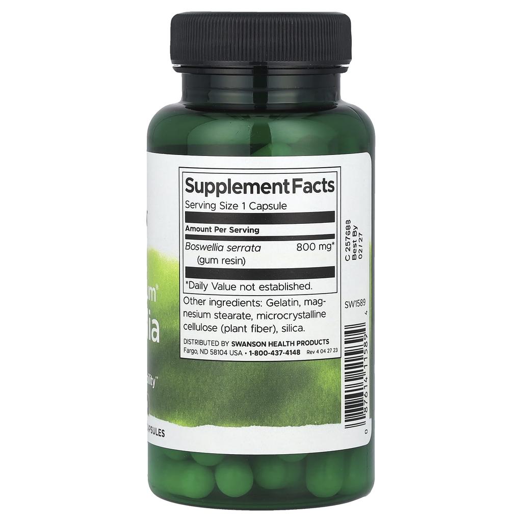 Full Spectrum® Boswellia, Double Strength, 60 Capsules (800Mg per Capsule)