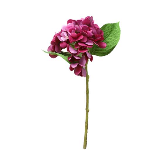 Ramă artificială de hortensie anti-decolorare de flori false utile