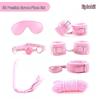 Kit Erotic SM pentru Adulți: Mască de ochi, Zăbală, Bici de piele și Corzi de legare