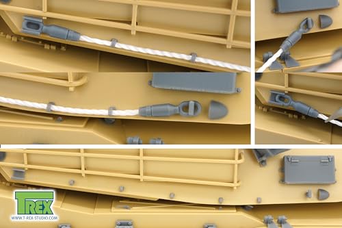 T-Rex Studio 1/35 Scale Modern American M1A1/A2 Abrams Main Battle Tank General-Purpose Upgrade Set, Plastic Model Parts TR35217