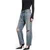 Balenciaga FW24 Jeans Loose Fit Unisex Blue 745149THW254245