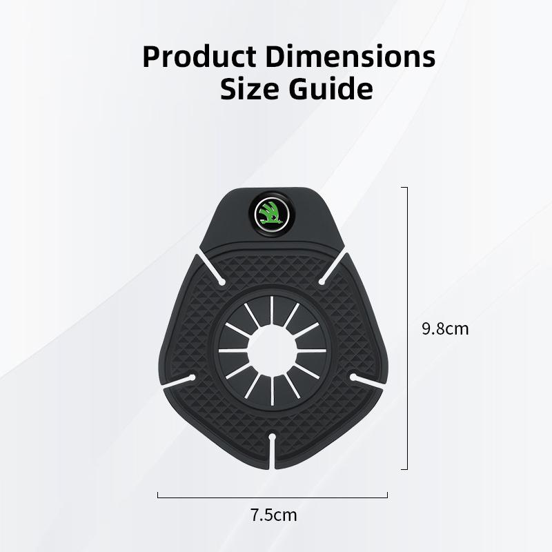 2Pcs Car Windshield Wiper Hole Protective Cover Dustproof Bottom Sleeve Headrest For Skoda Octavia Kylaq Superb Yeti Elroq Scala