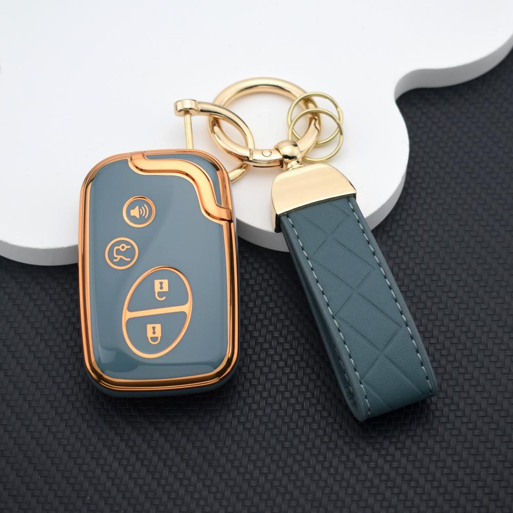 Anti-Scratch Key Holder For Lexus Es350 Rx270 Is250 Ct200H Gs300 Ls460 Gx460 Gx400 Is300C Es240 450H 460H Tpu Car Key Case Cover