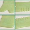 ARTIBETTER 1pc Jade Massage Comb Guasha Comb Jade Hair Comb Jade Gua Sha Massage Tool Jade Massager for Head Caring, Relaxation