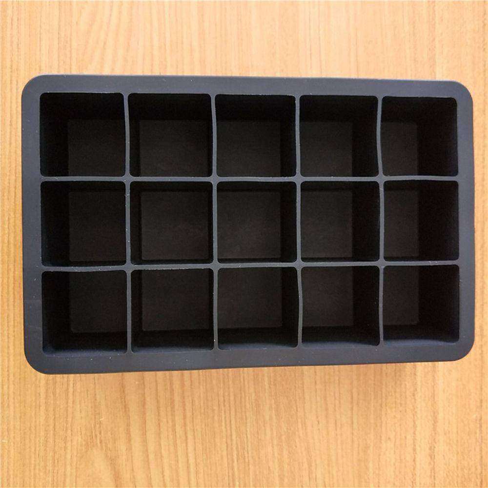 New 15 Cells DIY Maker Silicone Ice Cube Maker Chocolate Mold Ice Blocks Maker Ice Cube Trays Molds