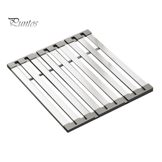 

Складная сушилка для посуды, органайзер для раковины из нержавеющей стали, для фруктов, овощей, экономящая место кухонная сушилка для инструментов 35cm