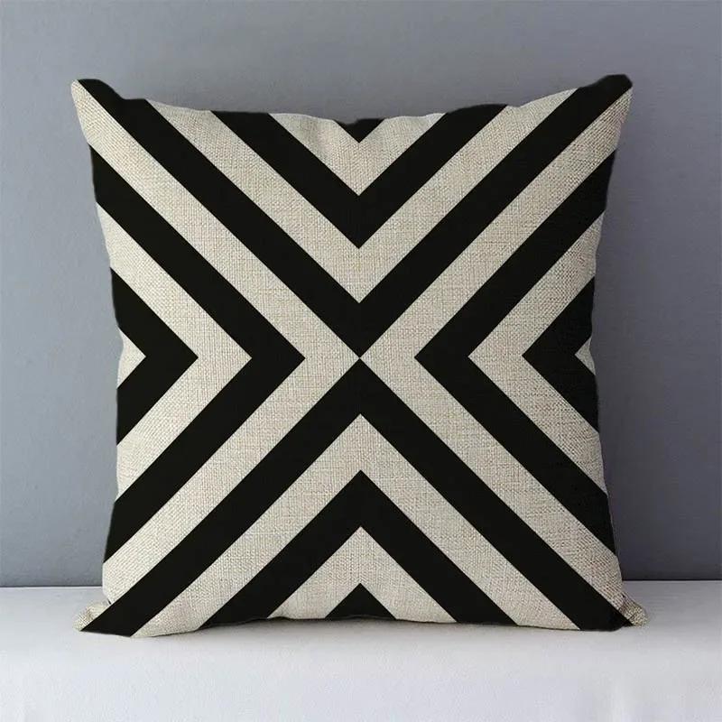 

Качественный Уютный Популярный Геометрический Чехол для Подушки Дивана Домашние Декоративные Подушки Для Кровати Подушки для Спинки Сиденья Постельное Белье Наволочка 66x66cm