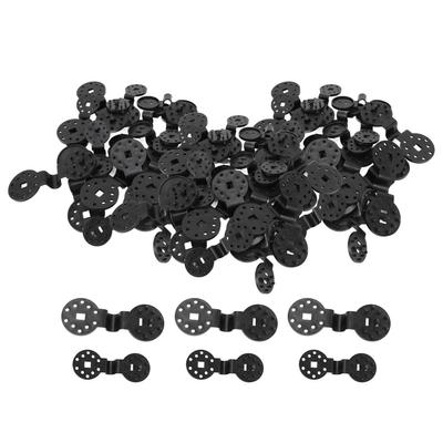 60 Pack Shade Cloth Heavy Duty Lock Grip Removable Reusable Large Small Size Shade Cloth Clips for A