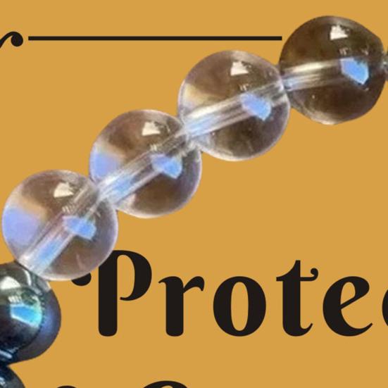 Bracelet Sustainable Natural Faux Crystal Stretchy Bracelet with Four Healing Stones Rose Quartz Bracelet