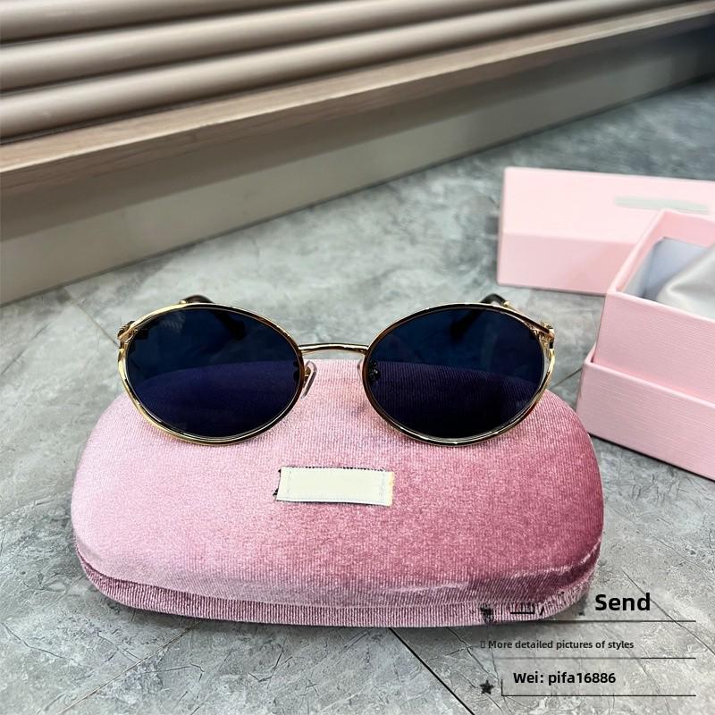 Retro Oval Sunglasses UV400 - Trendy European & American Fashion for Men & Women