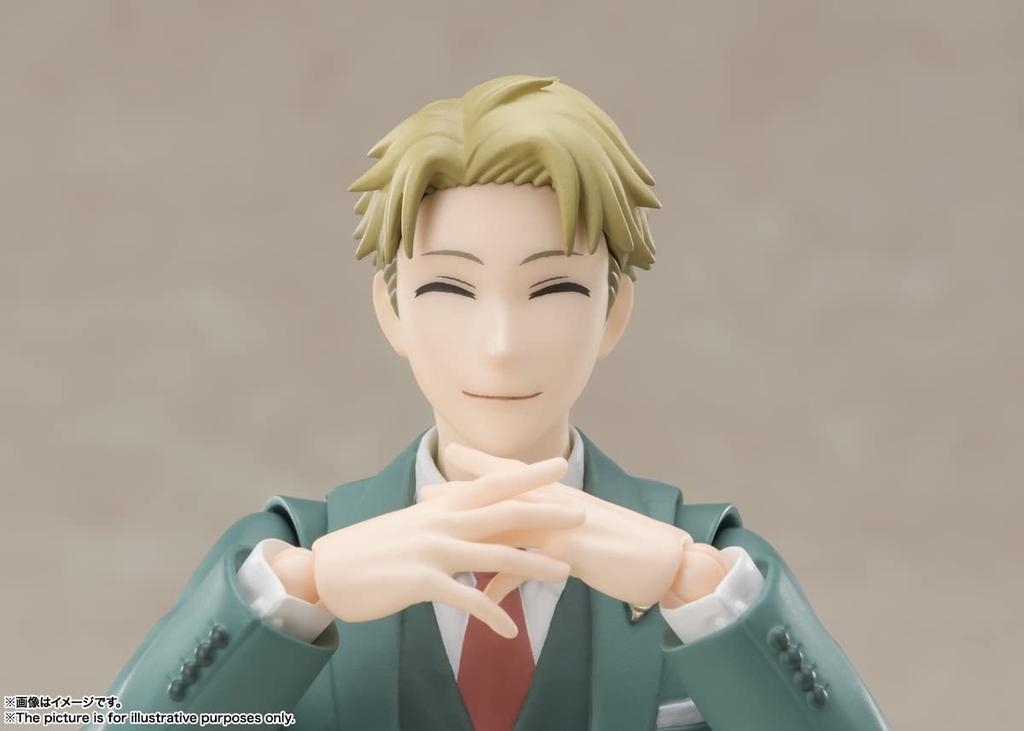 S.H.Figuarts SPY×FAMILY Lloyd Forger, Approximately 170mm, ABS & PVC, Painted Action Figure, BAS63908