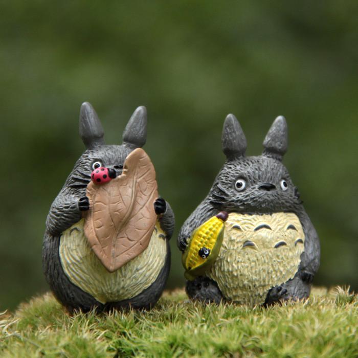 Cartoon Mein Nachbar Totoro Harz Miniatur Für Sukkulentengarten Pflanzen Dekoration Geschenk Für Naturliebhaber