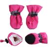 4 Stück/Set Wasserdicht Winter Warm Haustier Hundeschuhe Rutschfest Regen Schnee Stiefel Dick Für Kleine Katzen Welpe Chihuahua Socken Stiefeletten Hunde