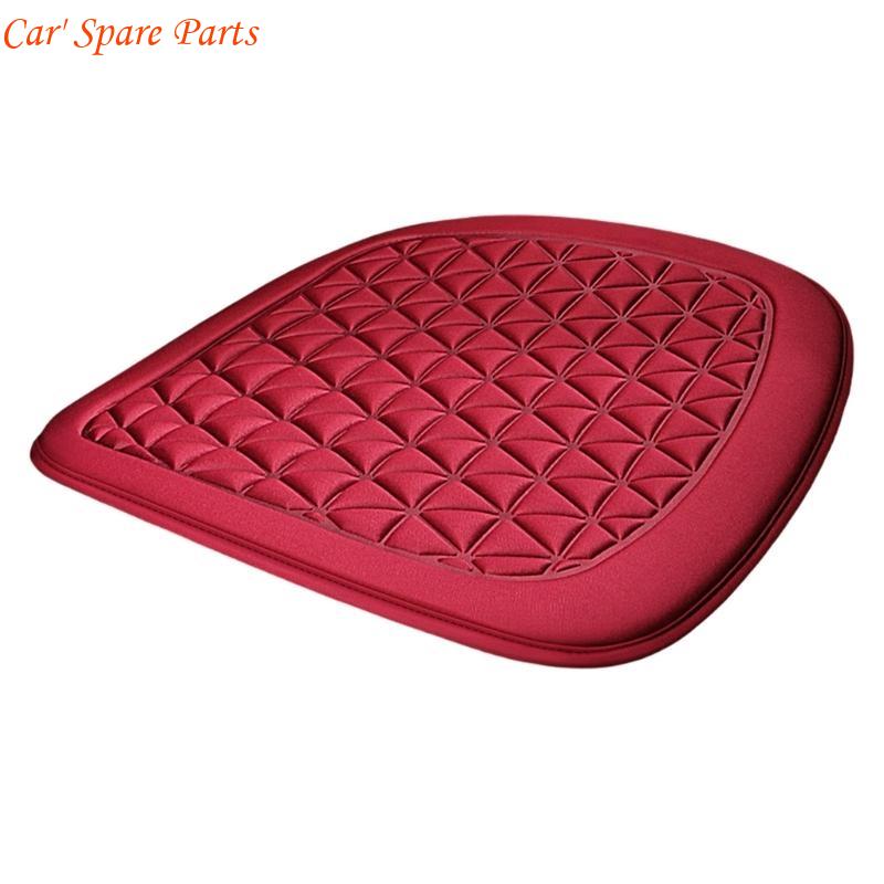 

Y4UA High Endurances Automotive Seats Mat Ergonomic Protector Cushion Breathable for Comfort Protective Against Spills вино красного