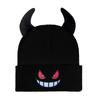 Mei Quan DIY Embroidered Cartoon Character Acrylic Knitted Warmth Windproof Autumn Winter European American Unisex Outdoor