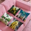 Popular TV Shows Breaking BadB Pillow Case Silky Short Plush with Invisible Zipper Dustproof Sofa Cushion Cover for Home Decor
