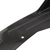 Rear Bumper Lip Splitter   Car Side  Fins Body Lip Spoiler Chin Skirt Protector, Black