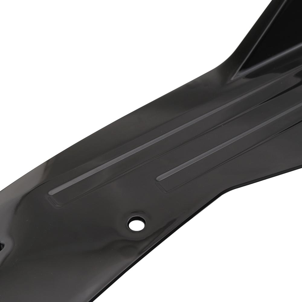 Rear Bumper Lip Splitter   Car Side  Fins Body Lip Spoiler Chin Skirt Protector, Black