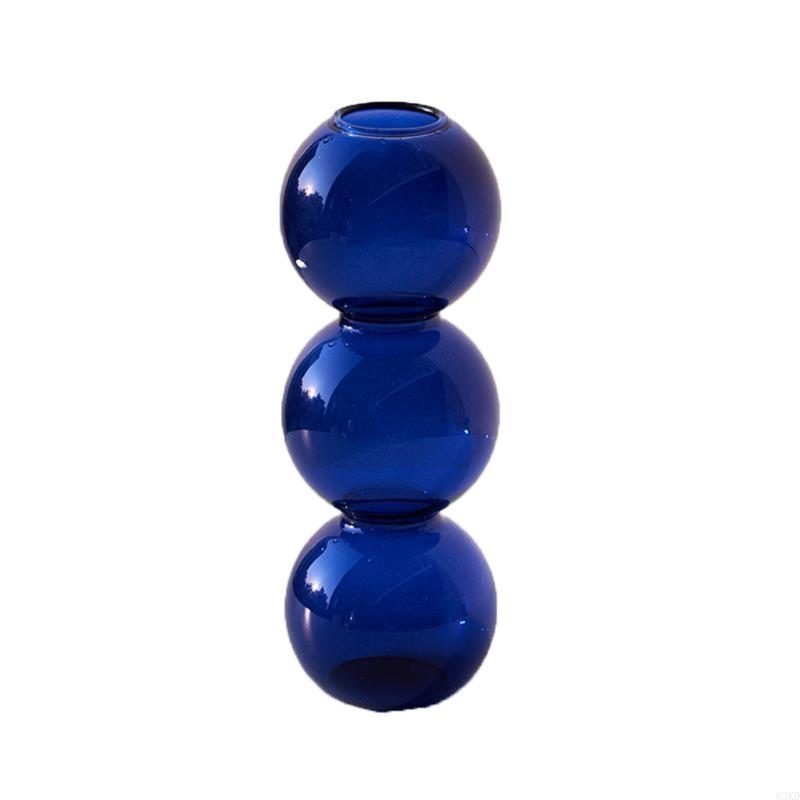 62KD Living Room Decoration Terrarium Flower Vase Bubble Spherical Hydroponic Vase Ornament Used As a Housewarming Gift
