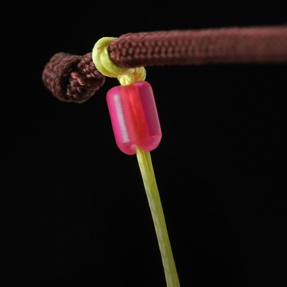 50PCS Improve Pull Fishing Pole Tip Rope PE Fly Fishing Loop Connectors  Main Line