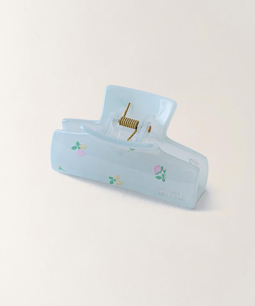 Ttudement Floral Pattern Hair Clip_Light Blue