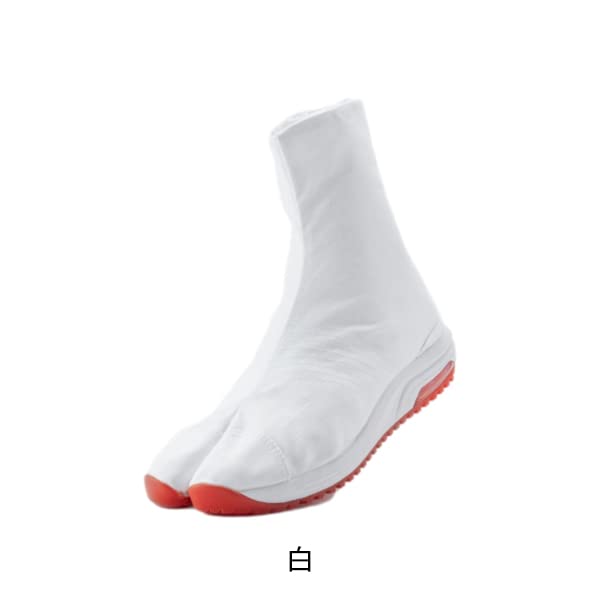 Marugo Air Jog 5 Festival Tabi White Tabi Festival Air White 6 Pieces Kohaze Air Jog V Air Jog Yosakoi Jikatabi Festival White [Margo] (White 24.5cm)