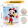 Disney Digital Oil Painting Art Kit Mickey Mouse Christmas Handmade Diy Home Decorations