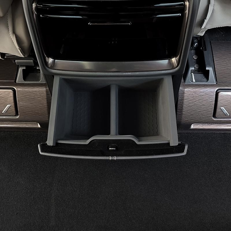 For Toyota Alphard Vellfire 40 Series  2024 ABS Silicone rear air conditions outlet  cover AC vent storage box holder cover