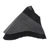 Women Headscarf Hat Lightweight Breathable Soft Crystalline Golden Wire Design Head Wrap Color-blocked Turban Hat