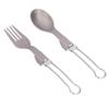 Camping Cutlery Set Camping Foldable Spoon Fork Portable Travel Tableware for Outdoor Picnic