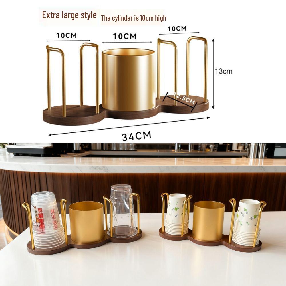 Multi-functional Desktop Paper Cup Holder for Home or Office