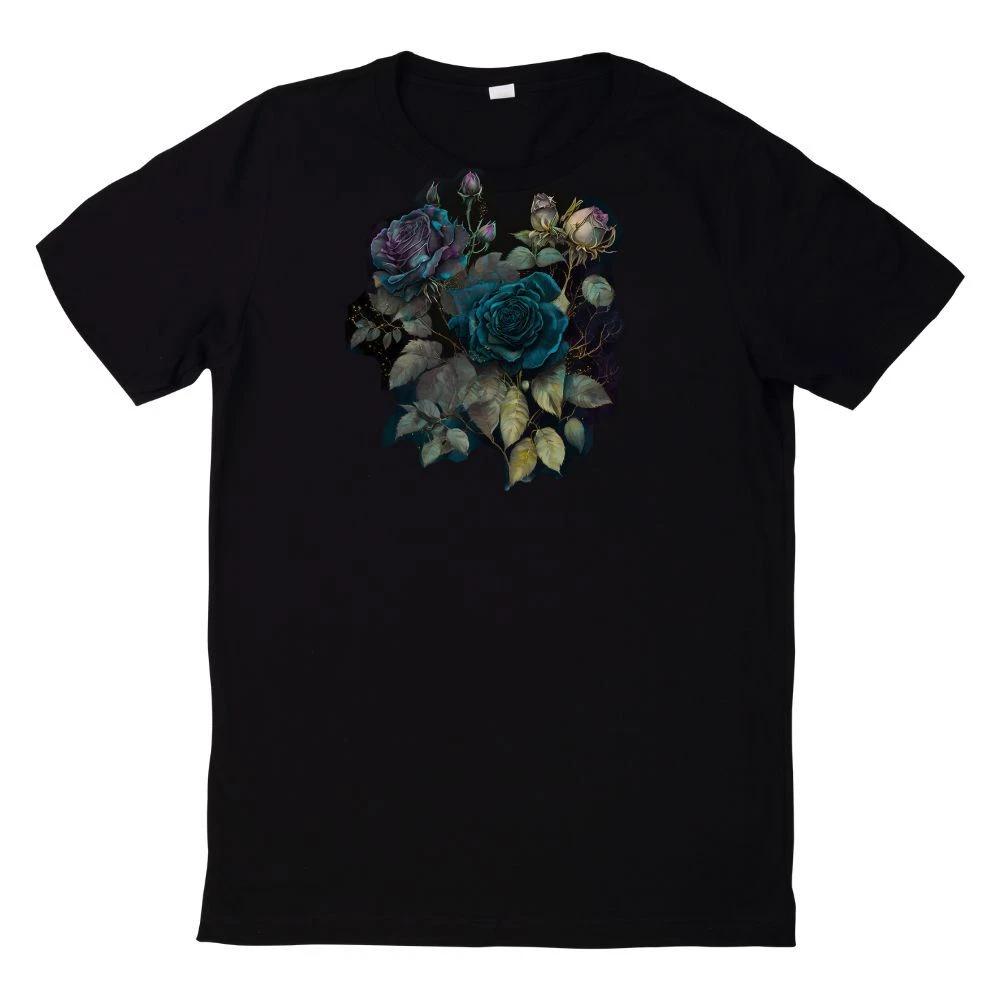 T-Shirt Aquarell Gothic Blume XXXXL