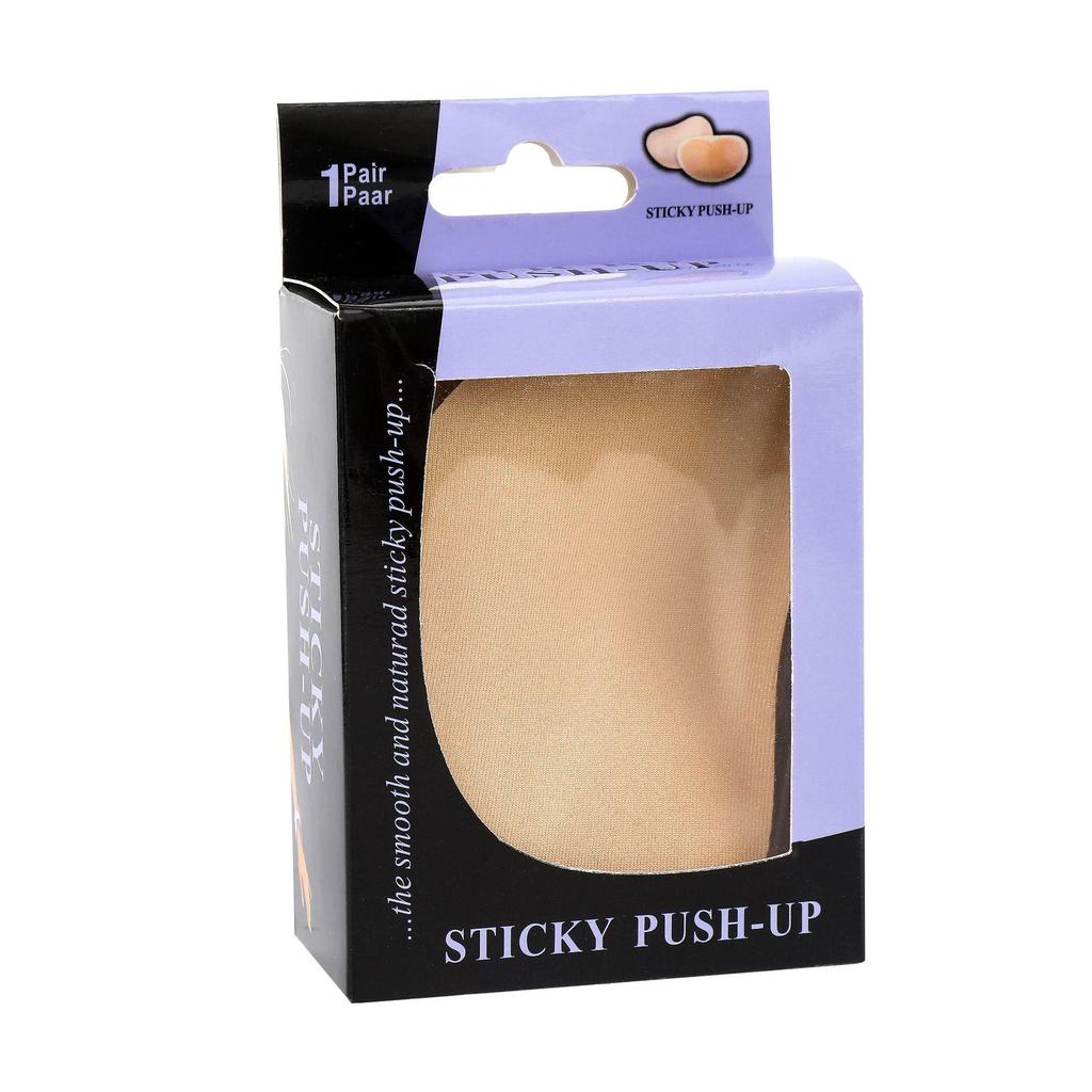 Heart-Shaped Self-Adhesive Push-Up Bikini Inserts - Thickened & Invisible Sponge Breast Pads