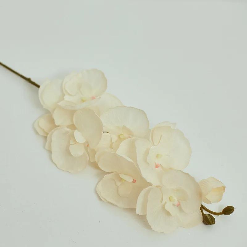 5pcs 9-Heads Artificial Butterfly Orchid Silk Flower 68CM Fake Phalaenopsis Wedding Home Decoration Artificial Flowers
