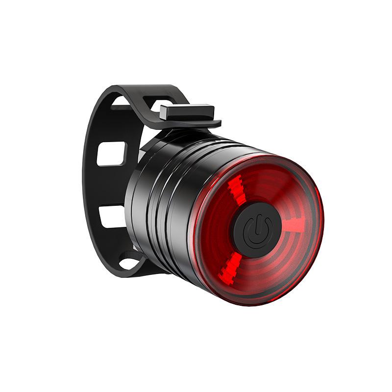 Aluminum Alloy Bicycle Helmet Light: LED Taillight & Headlight for Night Riding