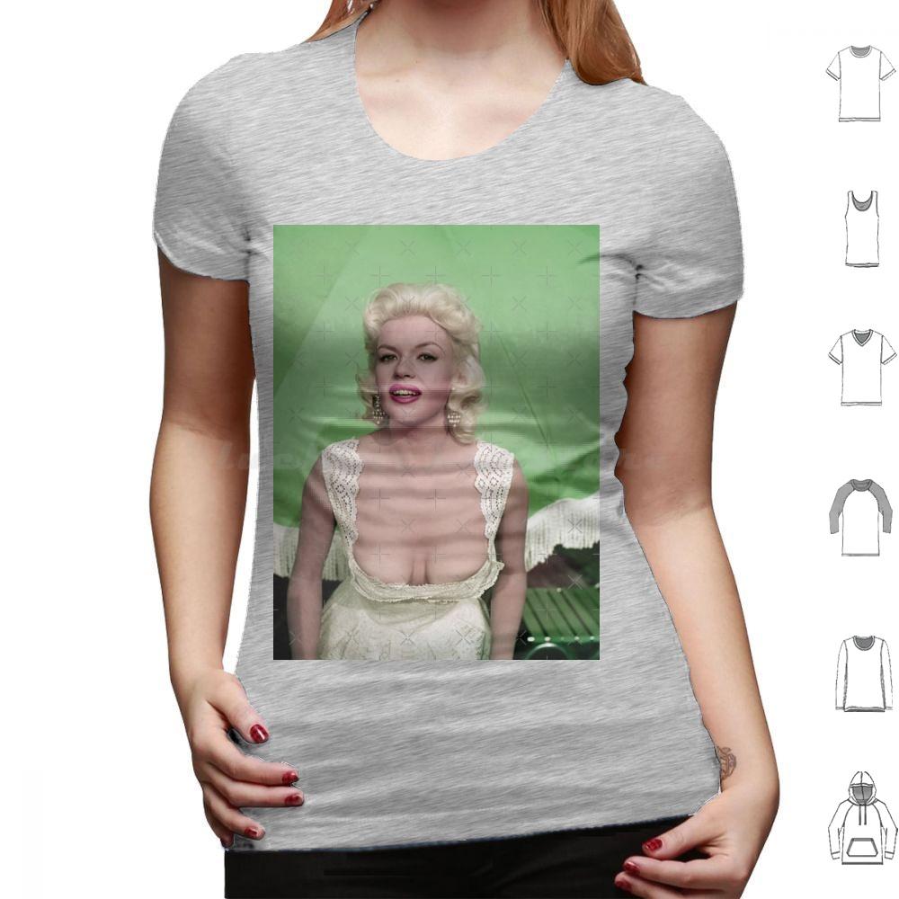 Jayne Mansfield T Shirt 6xl Cotton Cool Tee Jayne Mansfield Actress Movies Film Celebrity Vintage Classic Star Famous Hollywood