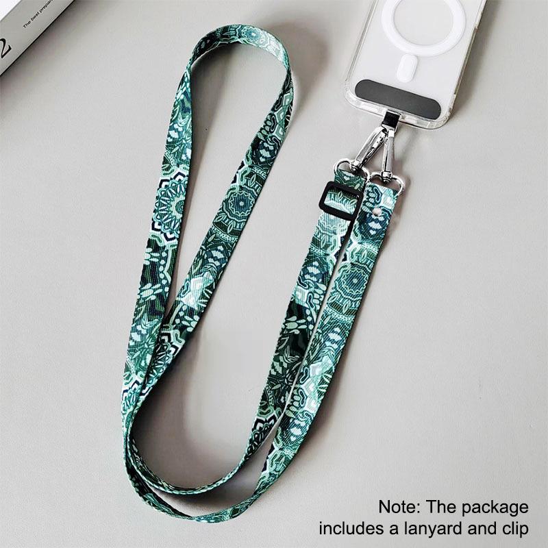Adjustable Mobile Phone Lanyard Crossbody Neck Strap Hanging Cord Key Anti Loss Rope With Gasket Universal For All Phone Case