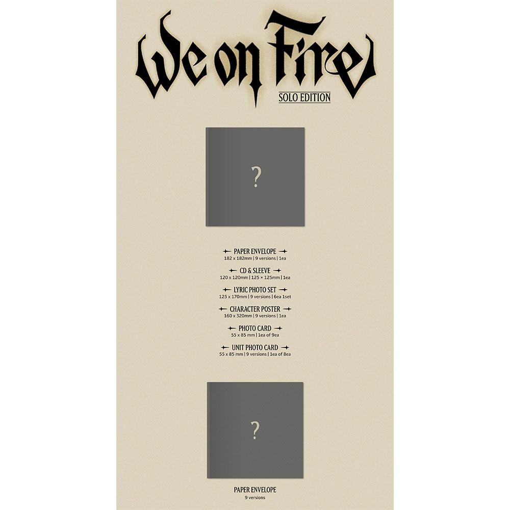 [Vorbestellung] &TEAM 3. EP 'We on Fire' SOLO EDITION