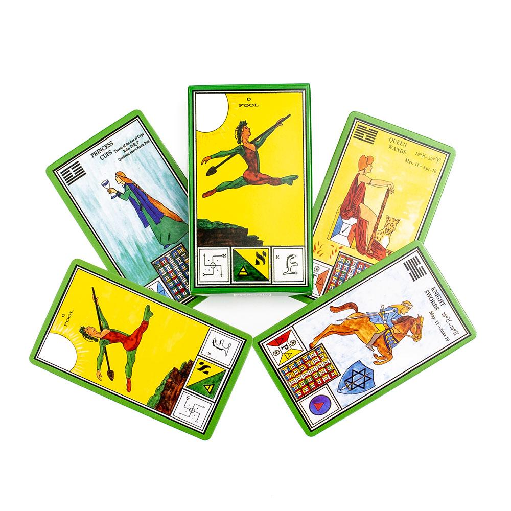 The Classic Tarot Cards Deck 78Pcs For Easy Beginners Fate Fortune Telling Party Tabletop Board Game Toy