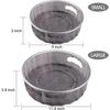 2 Sizes Lazy Susan Turntable Spinning Spice Rack Organizers Multifunctional Round Clear Rotating Cosmetic Containers