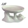 Cat Shape Ring Holder Jewelry Storage Rack Shape Anti-Falling Holder Durable Tray Resin Anti-Slip Space-Saving Organizer for Home Bathroom Bedroom