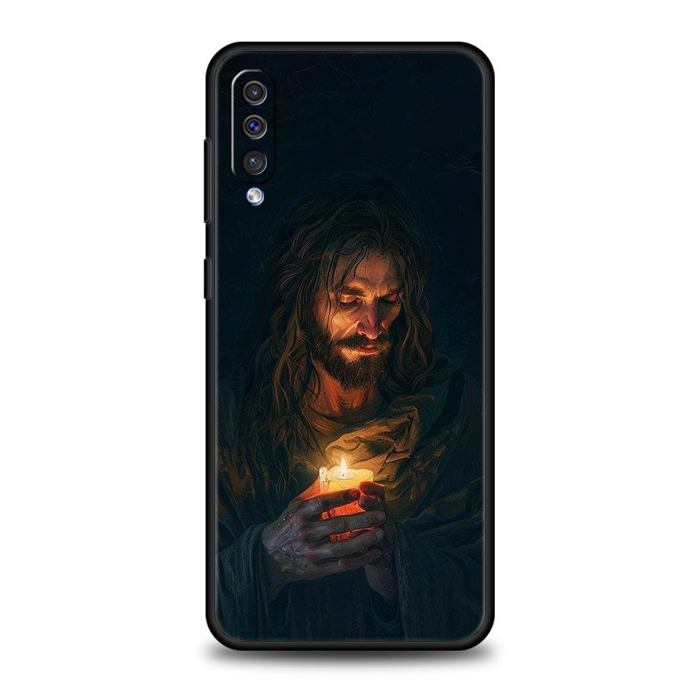 Case Faith Christian Religious Jesus For Samsung A24 A12 A14 A16 A32 A50 A70 A20E A20S A22 A34 A54 A42 A52 5G A04s A06 Cover